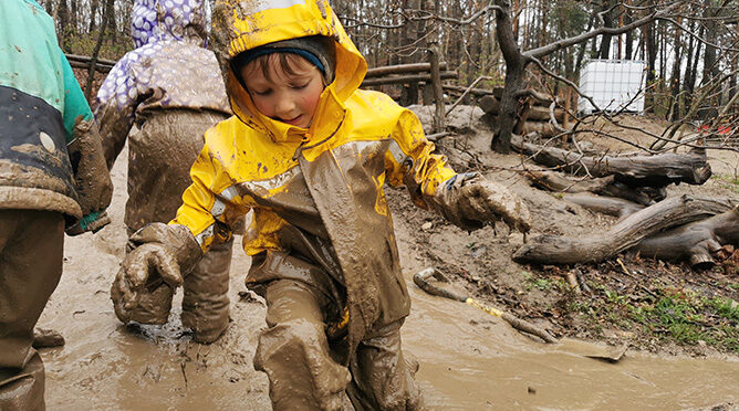 Die Kinder und der Regen